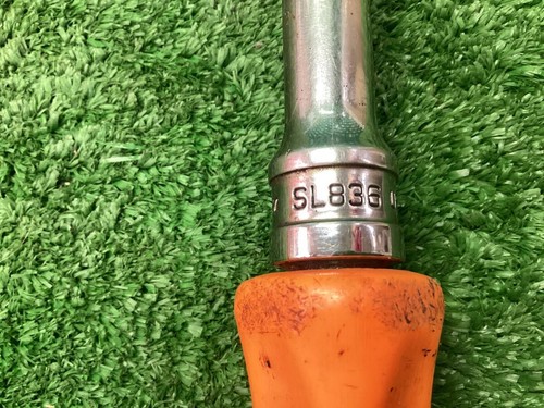 snap-on tools 1/2 drive ratchet 16" long handle hard grip orange SL836 - Picture 6 of 24