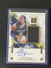 2025 Panini Impeccable WNBA #EJA-AO Arike Ogunbowale Watercolor /35
