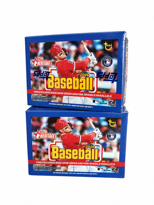 2026 Topps Heritage Baseball Karten MLB Blaster Box × 2
