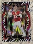 2024 Panini Select Concourse Brock Purdy Zebra Prizm Shock #37 SSP 49ers