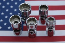 Craftsman Usa 38 Drive Universal Swivel Sockets - Pick Size And Type Craftsman Usa 38 Drive Universal Swivel Sockets - Pick Size And Type