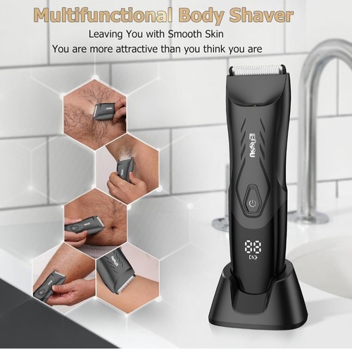 ENSSU Manscape Body Hair Trimmer for Men Head Beard Armpit Chest Legs And Groin - Picture 7 of 7