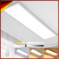 Led Deckenleuchte Dimmbar 100X25 Cm 28W Rechteck 2700K-6500K FüR BüRo Wohnzimmer