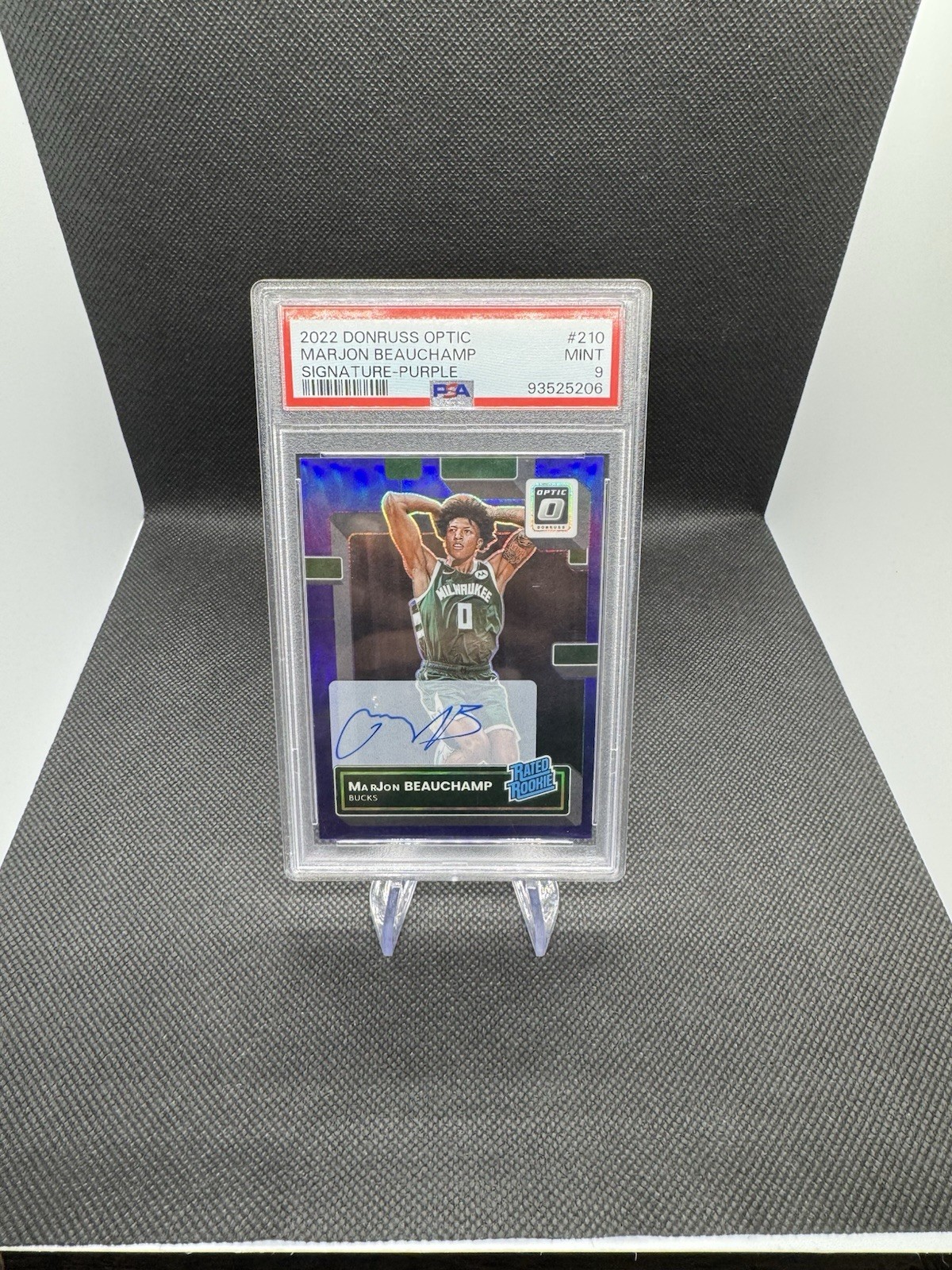 2022-23 Panini Donruss Optic - Rookie MarJon Beauchamp #210 Signatures (AU, RC)