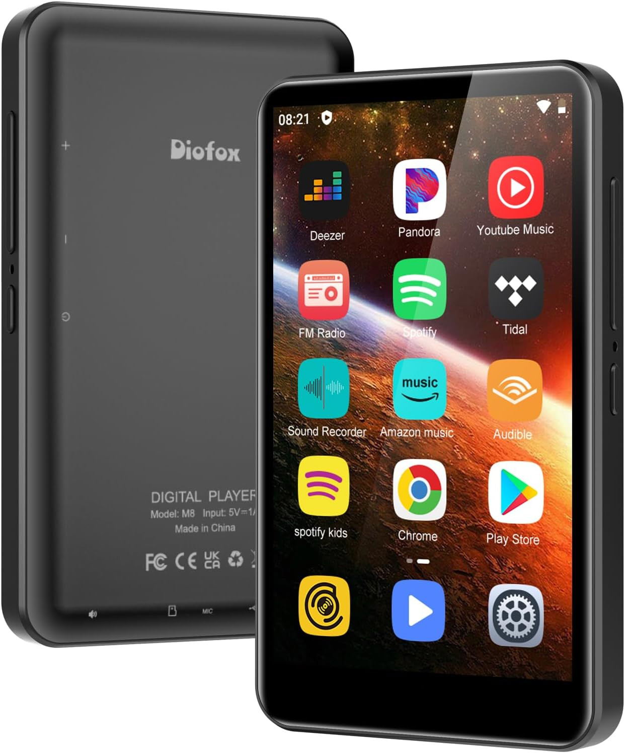 With Bluetooth And Wifi,  Music Player With Spotify,pandora,