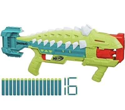 Hasbro Nerf Blaster DinoSquad Armorstrike inkl. 16 Schaumstoff Darts Neu Dino 