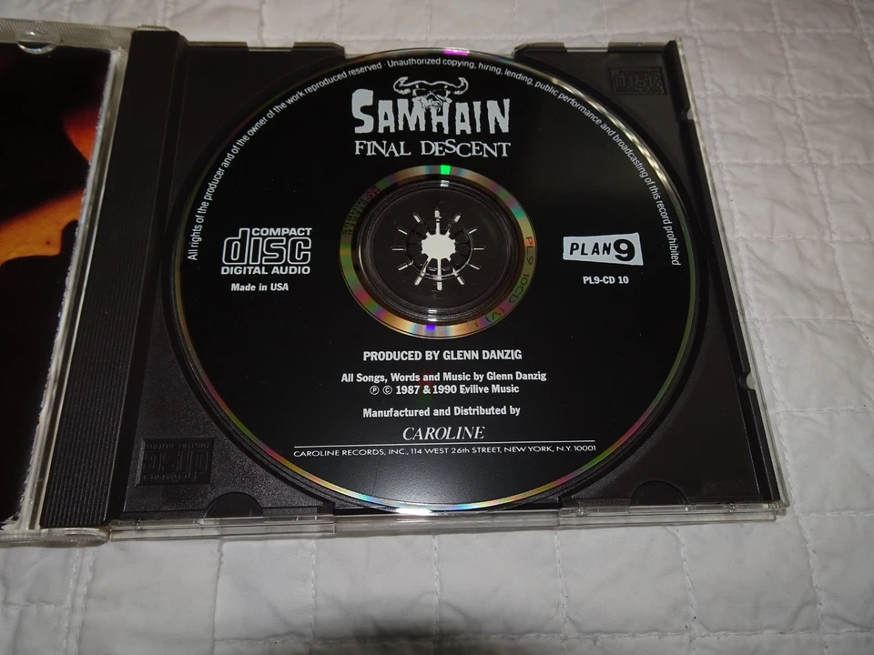 Samhain final descent cd Danzig - Imagem 3 de 4