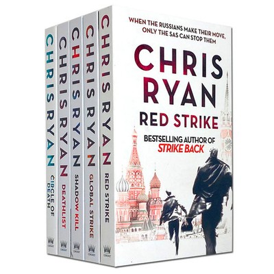 Strike Back Series 5 Books Collection Set by Chris Ryan Red Strike, | Chris Ryan