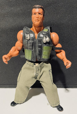 1985 Commando Movie Action Figure John Matrix Fox Arnold Schwarzenegger - Loose