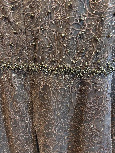 Mac Duggal Women's Embellished A Line Dress Size 20 Brown - Bild 9 von 9