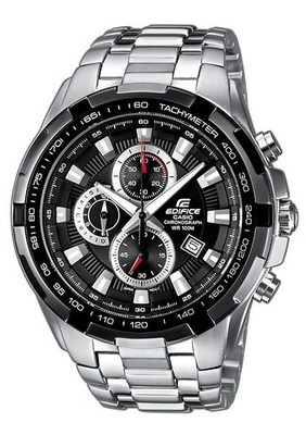 Casio Edifice Herren-Chronograph in Silber EF-539D-1AVEF Armbanduhr