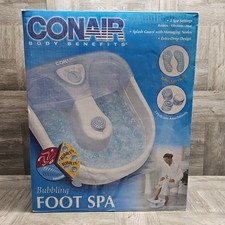 Conair Body Benefits Bubbling Foot Spa FB10SWR