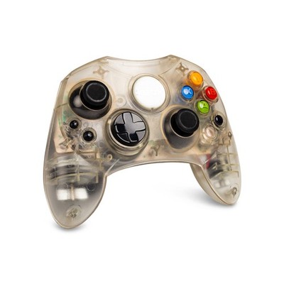 Original Xbox Controller S ( Control Pad Small ) in Transparent Weiss