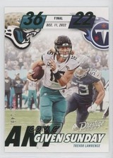 2023 Panini Prestige Any Given Sunday Xtra Points Green /149 Trevor Lawrence u6m