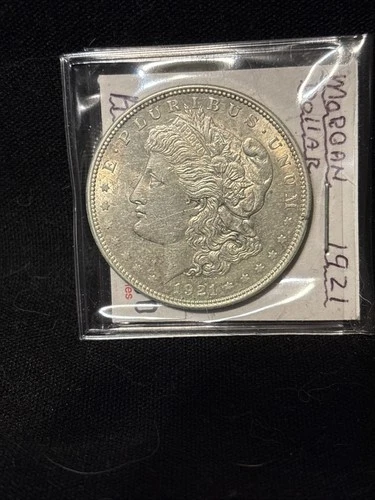 1921 Morgan Silver Dollar P,D,S AU