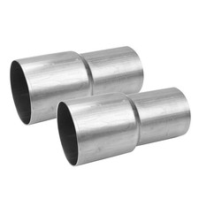 2pcs 2.5 2 12 Id To 3 3 Inch Id Universal Exhaust Pipe To Pipe Adapter Reducer