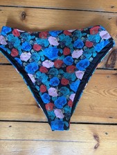 Vix Paula Hermanny Reversible High Waisted Bikini Size Large