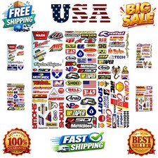 Dirt Bike Motorcycles Supercross Motocross Atv Lot 6 Vinyl Decals Stickers D6015