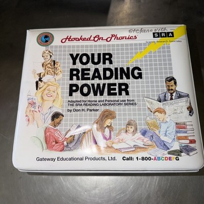 Hooked On Phonics 1992 Your Reading Power Complete Set cassette
