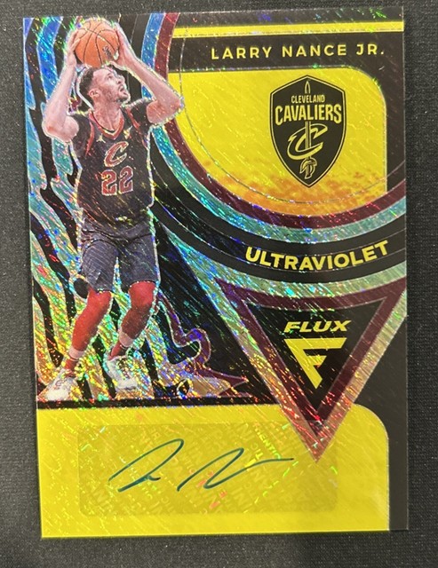 2020 Flux Larry Nance Jr Auto Black 1/1 Autograph