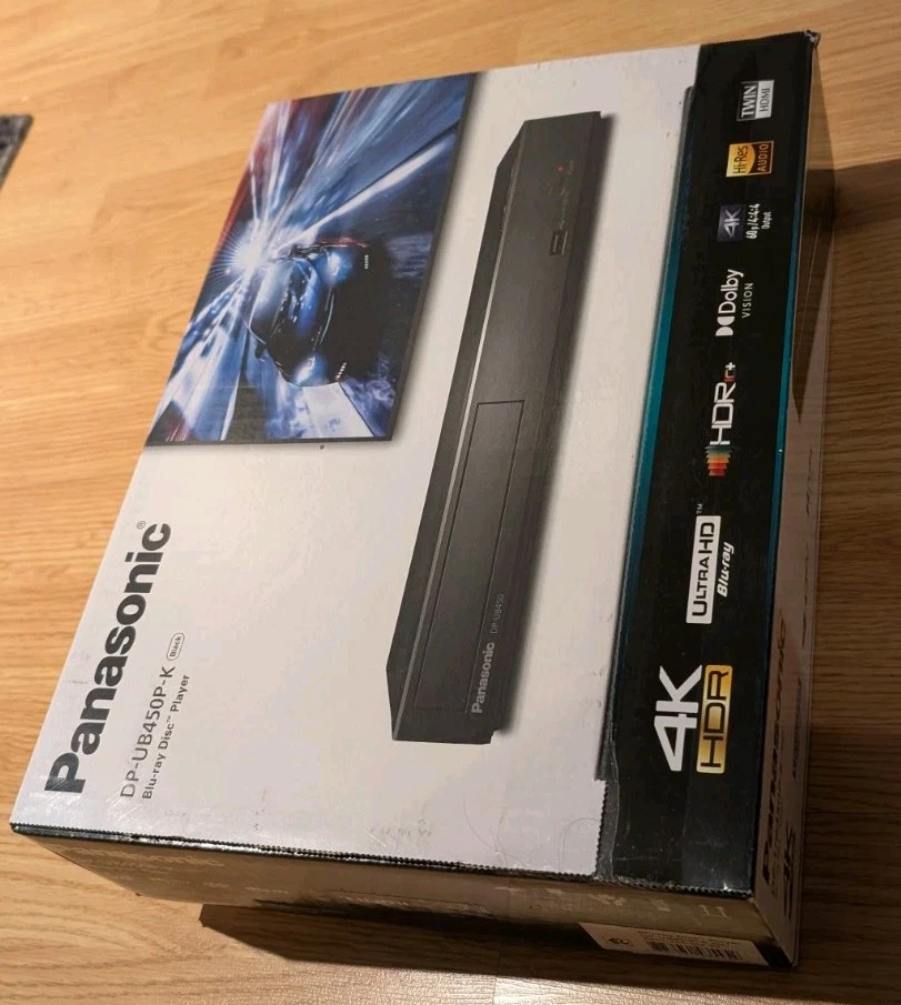 Panasonic DP-UB450-K - Reproductor Blu-ray 4K -- Totalmente Nuevo Foto 3 de 4