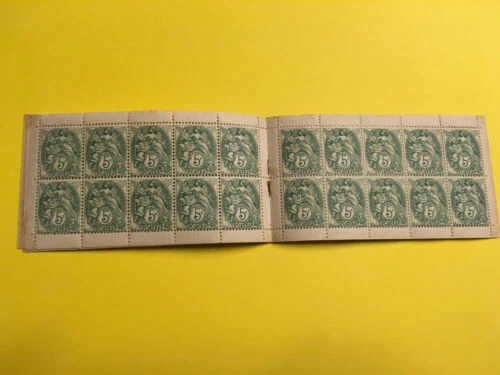 Timbres français neufs de 1921 à 1930 carnets