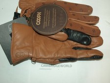 Cooph Photo Glove NEW ORIGINAL GENUINE LEATHER LIGHT BROWN PAIR