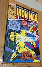MARVEL SUPER EROI CLASSIC 28 IRON MAN 4 SERIE CRONOLOGICA PANINI GAZZETTA + SDA