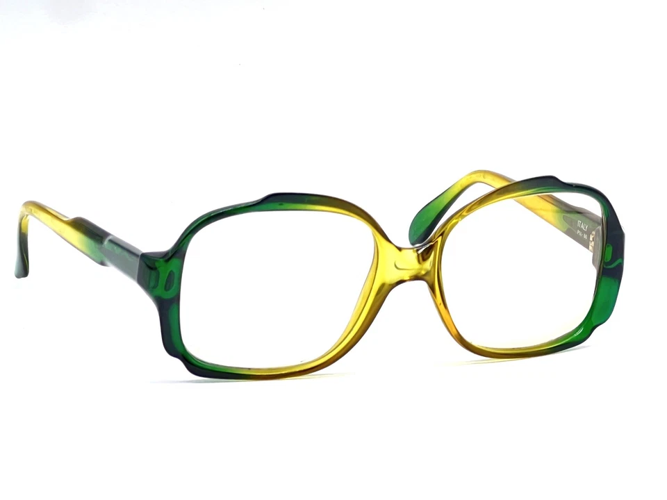 Gafas cuadradas vintage PERSOL RATTI 1980 de gran tamaño P14 Foto 2 de 4