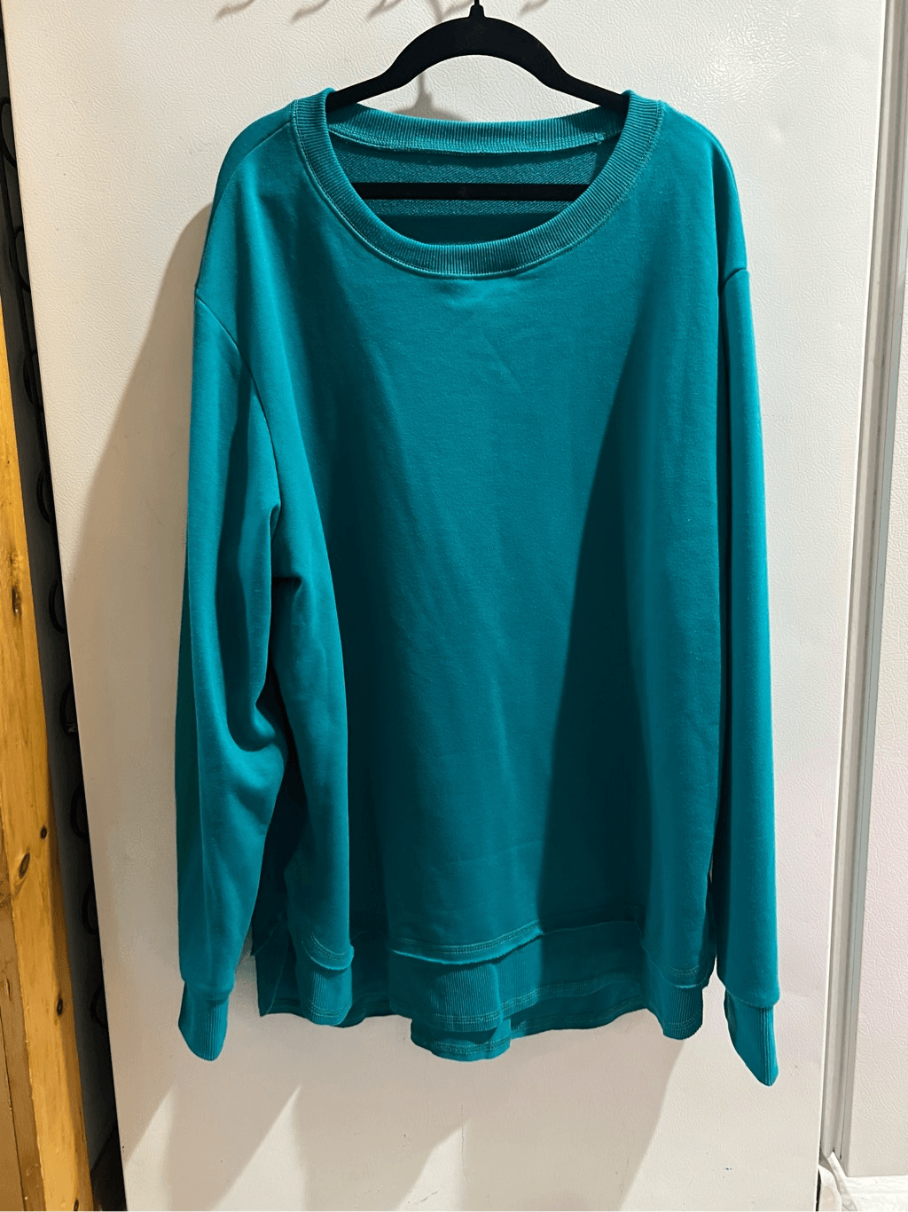 Dark Teal Woman’s Long Sleeve Top Size XL