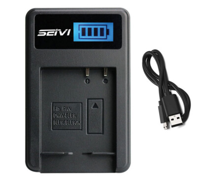 Battery Charger For Panasonic Lumix DMC-LX10K, DC-GX800K, DC