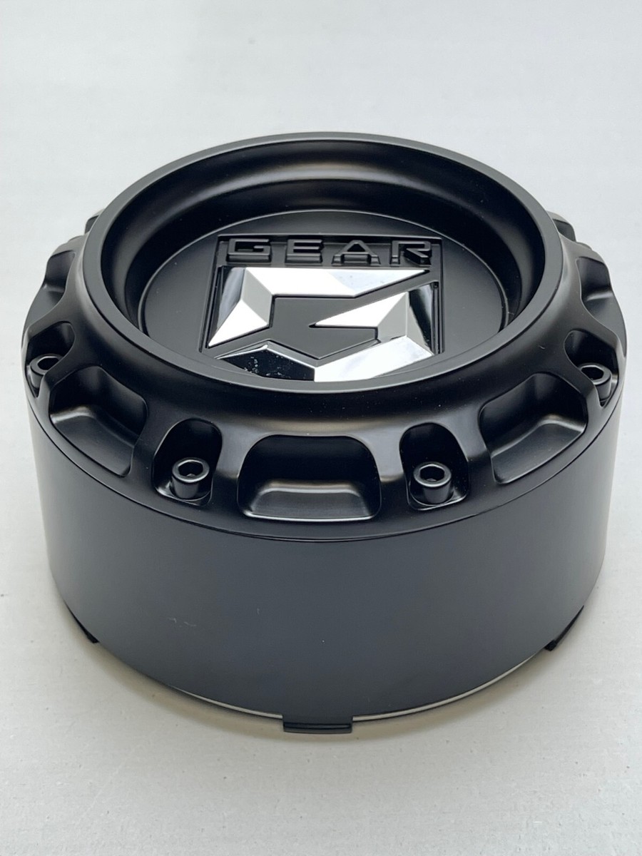 Gear Matte Black Snap In Wheel Center Cap G187-8H-L-CAP | eBay