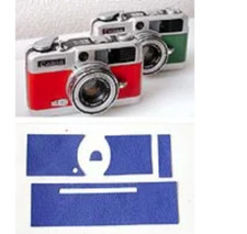 For Canon Demi EE17 Pre-Cut Leather seal Replacement  Color and Size Selection