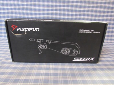 Piscifun Speed X Carette avec déroulement – Station de bobinage pour moulinets à Lancer léger, à Lancer combiné et à Bobine Fixe
