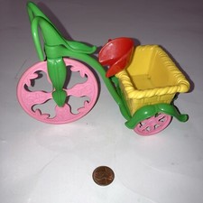 Strawberry Shortcake Berry Cycle Bike Tricycle Vehicle Vintage 1982 Kenner