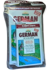 Barron's German at a Glance Phrase Book & Dictionary for Travelers 2nd Edition