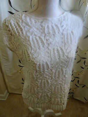 lined crochet top