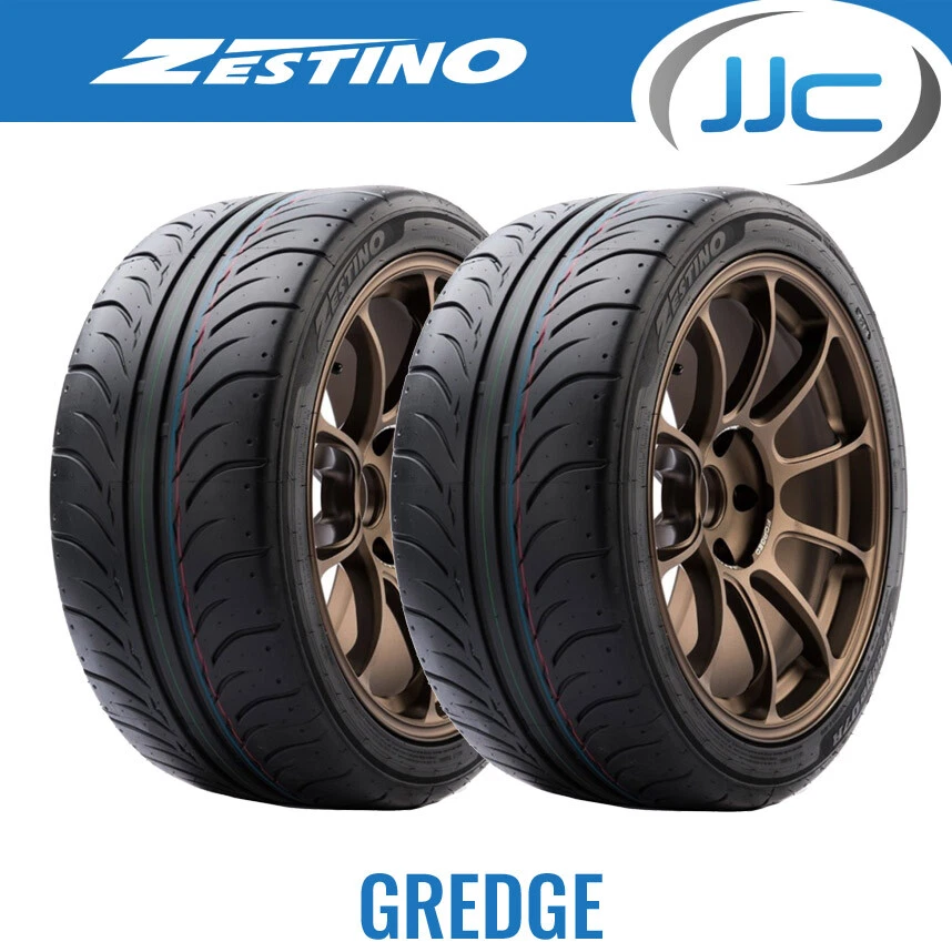2 x Zestino Gredge 07R Medium Semi Slick Road Legal Track Day