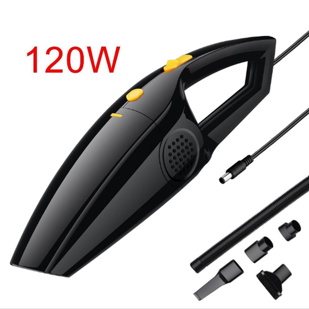 Portable Handheld Car Vacuum Wet & Dry Cleaner Lightweight Auto Vacuum 120W UK