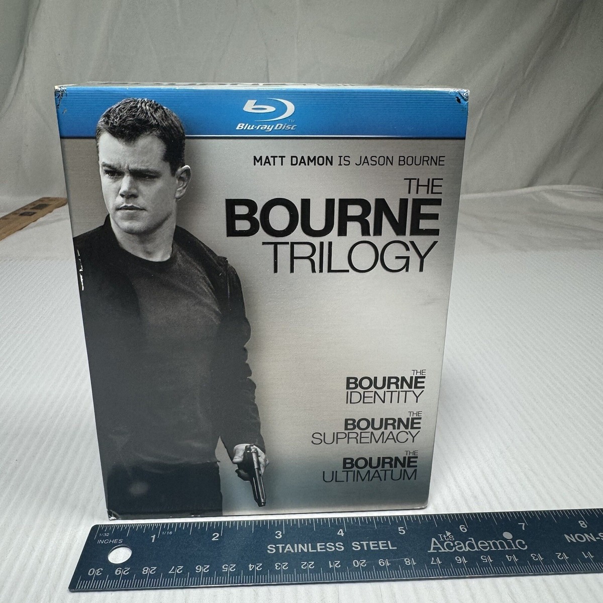 ボーン トリロジー The Bourne Trilogy  Blu-ray Matt Damon Amazon.com: The Bourne Trilogy (The Bourne Identity / The