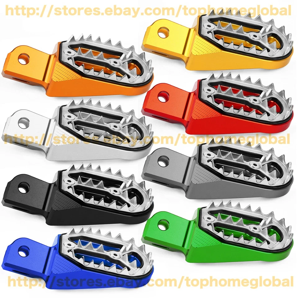 Para Honda CRF230L 03-09 / CRF230F 05-15 Dirt Bike Pie Pedal Reposapiés CNC Foto 2 de 4