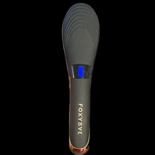 FoxyBae Hair Straightening Brush (KS301) - Black & Rose Gold