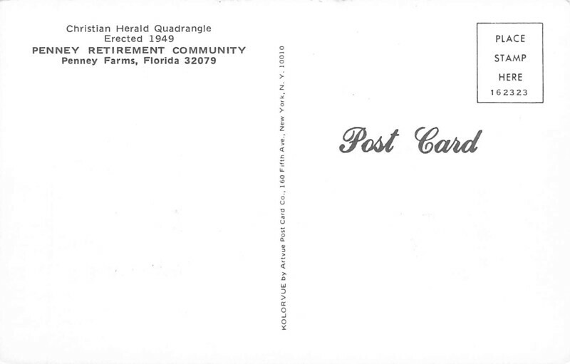 Penney Farms Retirement Community Florida Christian Herald Quadrangle