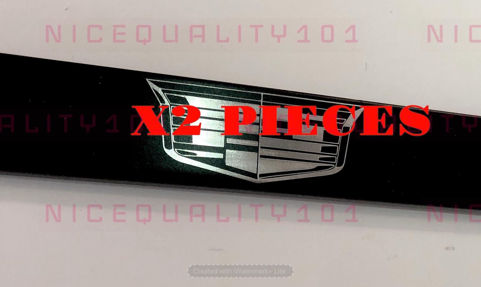 Laser Engraved Etched Quattro SLine Stainless Steel Finished License Plate Frame - Foto 11