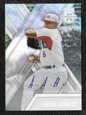 Adrian Hernandez 2017 Elite Extra Edition Autograph Rookie #138 New York Mets RC