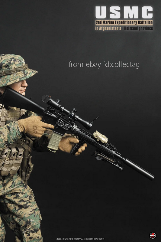 Soldier Story Ss066 1/6 Usmc 2nd Marine Expeditionary Battalion In