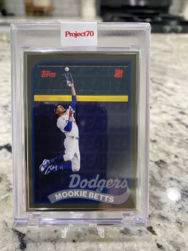 Topps Project 70 Card 132 1989 Mookie Betts Undefeated Artist Proof 34/51 AP