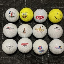 golf balls With Different Designs: Espn, Disney Mickey Mouse,2002,Spongebob,  etc