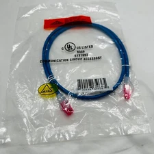 Allen Tel AT1603-BU Category 6 Patch Cord, 3-Foot Length, Blue, AT16 Series, QTY