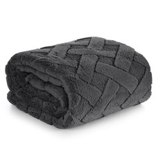 Wohndecke Kuscheldecke flauschig warm weich für Sofa & Couch Plaid